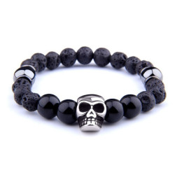 Bracelet Tête de Mort Inca