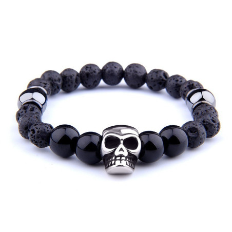 Bracelet Tête de Mort Inca