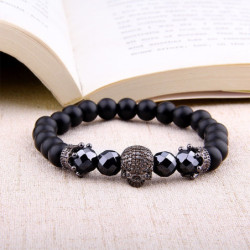 Bracelet Tête de Mort Inca