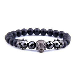 Bracelet Tête de Mort Inca