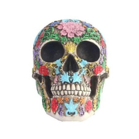 Decoration Tête de Mort Mexicaine