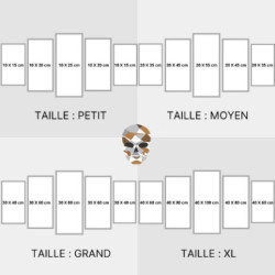 Tableau Tête de Mort Crâne Mexicain