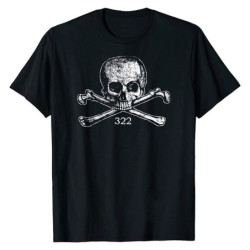 Tshirt tête de mort Ange Gardiens 322 le nombre angélique !