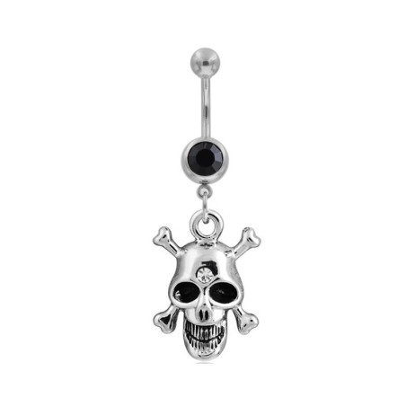 Piercing de nombril en acier chirurgical - 6 modèles au choix !