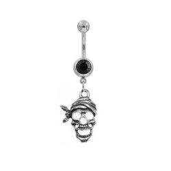 Piercing de nombril en acier chirurgical - 6 modèles au choix !