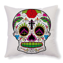 Housse de coussin Santa Muerte Corlorés 21 modèles au choix!