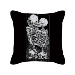 Housse de coussin tête de mort style gothique - 12 modèles originaux !