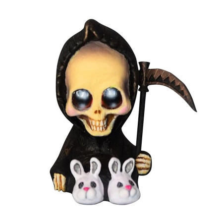 Mini crâne Mignon Tête de mort artisanal en résine - modele 3