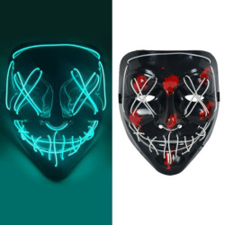 Manifique Masque tête de mort masques lumineux pour Halloween