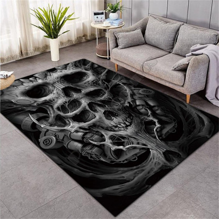Tapis tête de mort crâne - 6 modèles au choix !