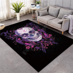Tapis tête de mort crâne - 6 modèles au choix !
