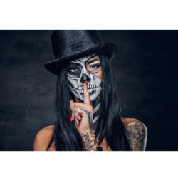 Poster tête de mort affiches art mural Santa Muerte 8 modèles au choix