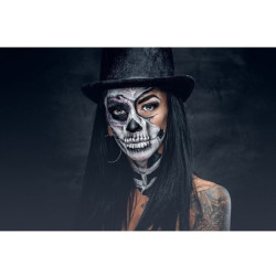 Poster tête de mort affiches art mural Santa Muerte 8 modèles au choix