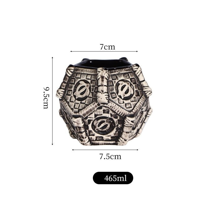 Mug TIKI Cocktail tête de mort - 4 modèles au choix !
