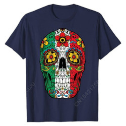 T-Shirt Tête de mort Mexicaine Day Of The Dead Sugar