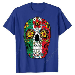 T-Shirt Tête de mort Mexicaine Day Of The Dead Sugar