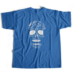 T-shirt Tête de mort Citation Edgard Allan POE