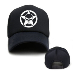 Casquette tête de mort Sniper - modèle 1 vue complète