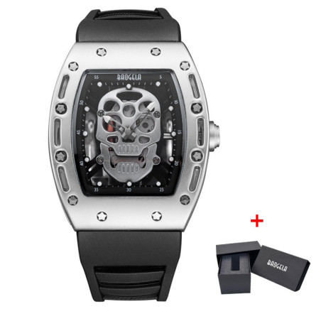 Magnifique Montre Tête de mort en 6 couleurs de métal