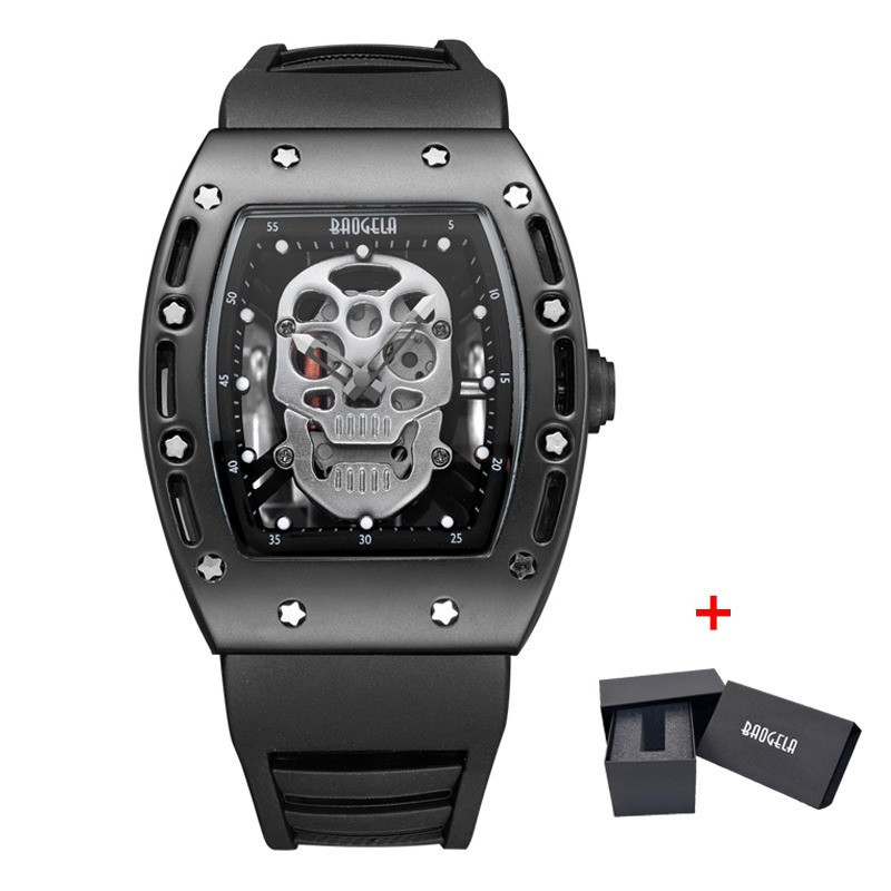 Magnifique Montre Tête de mort en 6 couleurs de métal