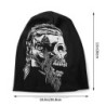 Dimensions Bonnet tête de mort chef Viking