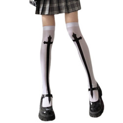 Longues chaussettes d'écolières Gothique
