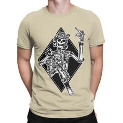 T-shirt Tête de mort "FUCK OFF"