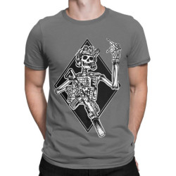 T-shirt Tête de mort "FUCK OFF"