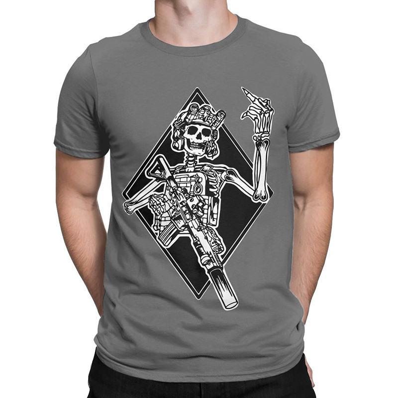 T-shirt Tête de mort "FUCK OFF"