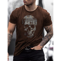 T-shirt tête de mort hacker