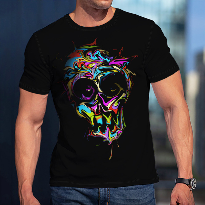 18 modèles de street art avec des crânes pour des t-shirts stylés !