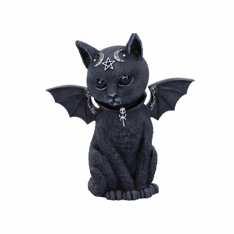 Voici trois petits chats sorciers hyper mignons en résine!