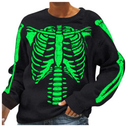 Sweatshirt Halloween : 7 modèles de cage thoracique