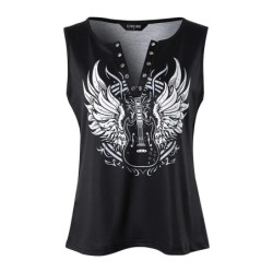 Article Cardigan noir coupe classique squelette