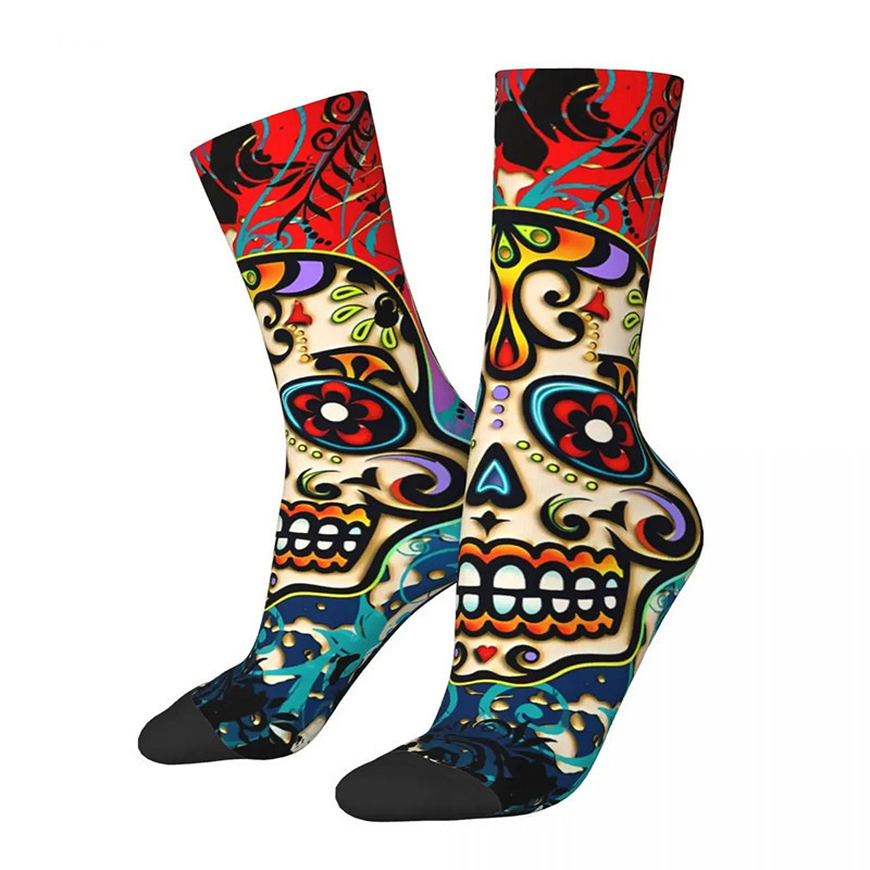 Magnifiques Chaussettes Santa Muerte classique