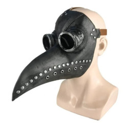 Masque de médecin de la peste steampunk très réaliste !