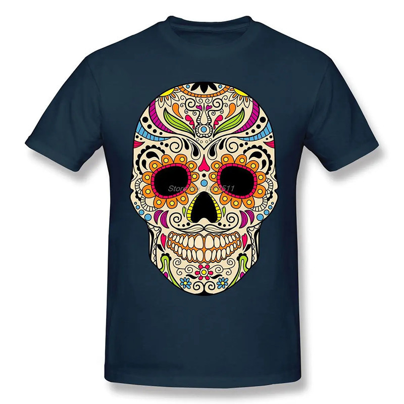 Magnifique T-shirt Santa Muerte : 5 couleurs au choix !