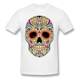 Magnifique T-shirt Santa Muerte : 5 couleurs au choix !