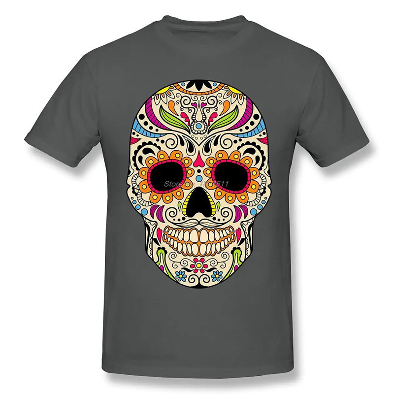 Magnifique T-shirt Santa Muerte : 5 couleurs au choix !