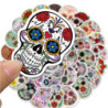 Lot de Stickers Tête de Mort Mexicaine