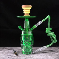 Chicha Tete de Mort Lumineuse couleur vert