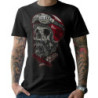 Tshirt tête de mort Biker MC