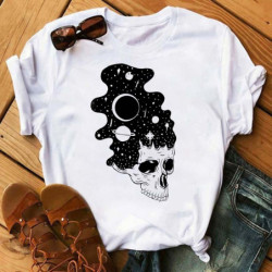 Tshirt crâne tête de mort pour femme - nombreux modèles au choix!