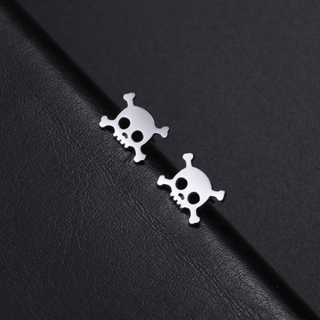 Magnifiques Boucles d'oreilles tête de mort !