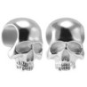 Bouchons extenseurs d'oreilles tête de mort design - 2 pièces