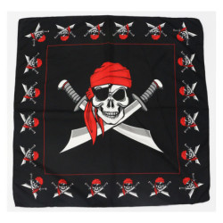 Magnifique Bandana tête de mort crâne de pirates