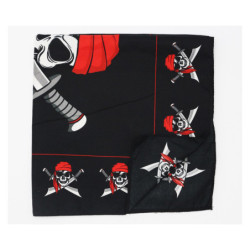 Bandana tête de mort crâne de pirates