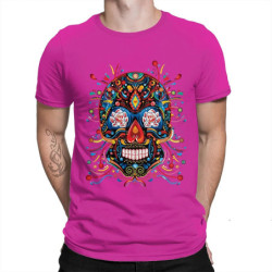 T-shirt tête de mort mexicaine - modèle 1