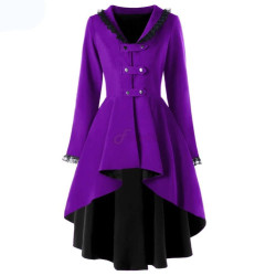 Robe Tête de Mort Vintage Steam Punk - modèle violet