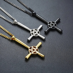 Pendentif anti christ runique - 3 couleurs